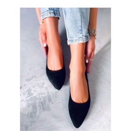Ballerine con inserto in pelle Keys Black - Inello nero 2