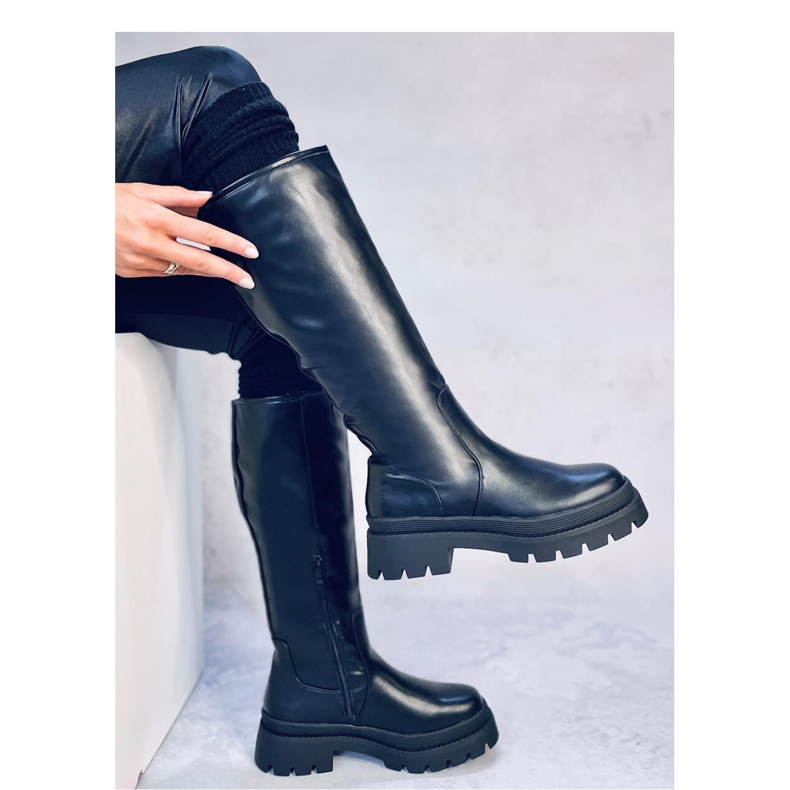 Dillard Black - Stivali Inello con suola spessa nero 2