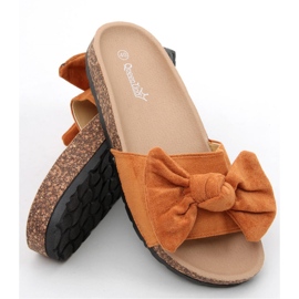 Sandalo infradito Kiara in sughero cammello - Inello marrone 1