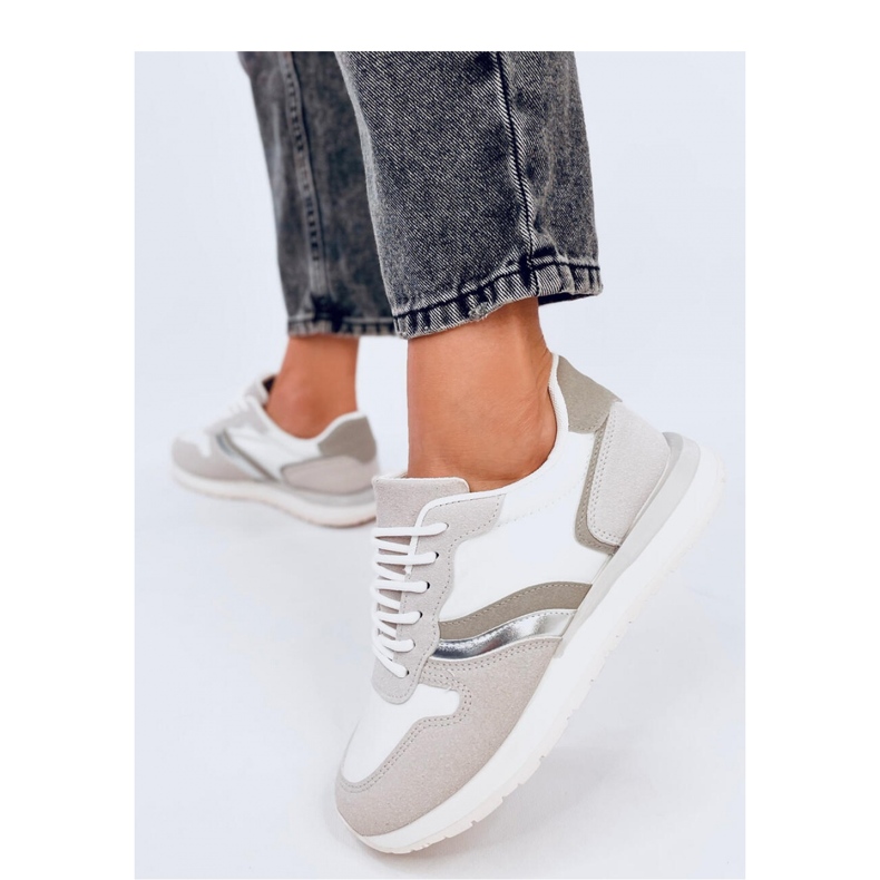 Scarpe da ginnastica bianche da donna bianco 1