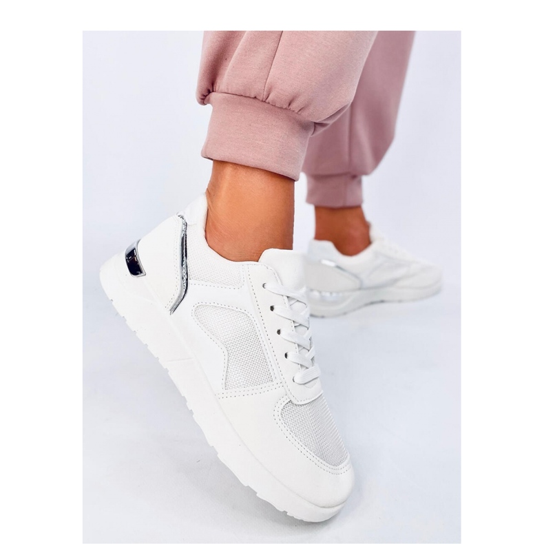Sneakers leggere da donna Doleh White - Inello bianco 2