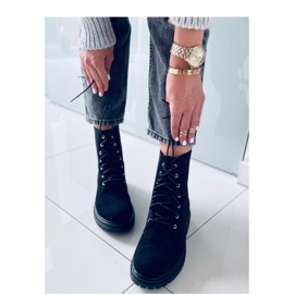 Vecna ​​Stivaletti stringati da lavoro neri - Inello nero 2