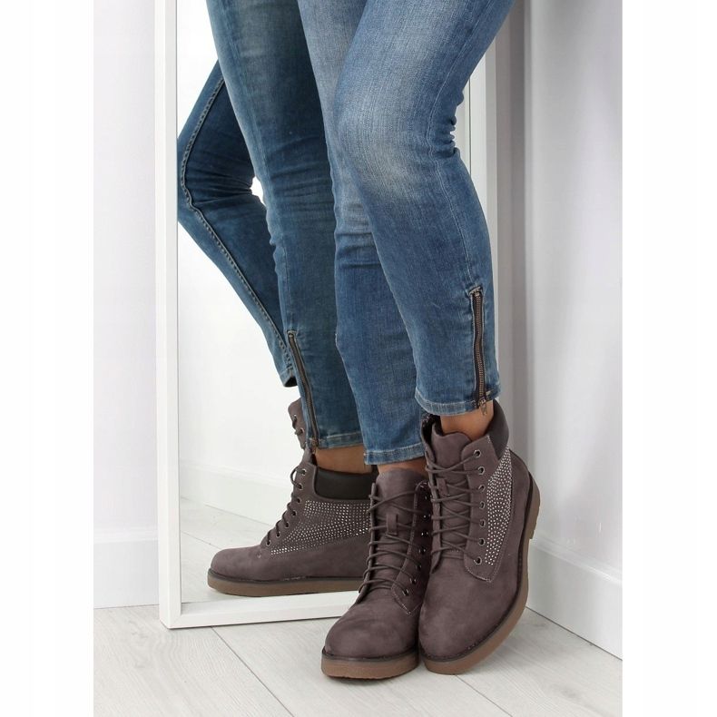 Trapper da donna grigie HQ896 Grey grigio 1