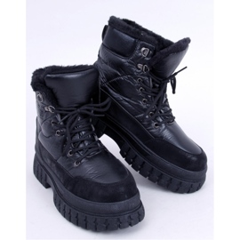Renn Black - Scarponi da neve Inello da donna nero 1