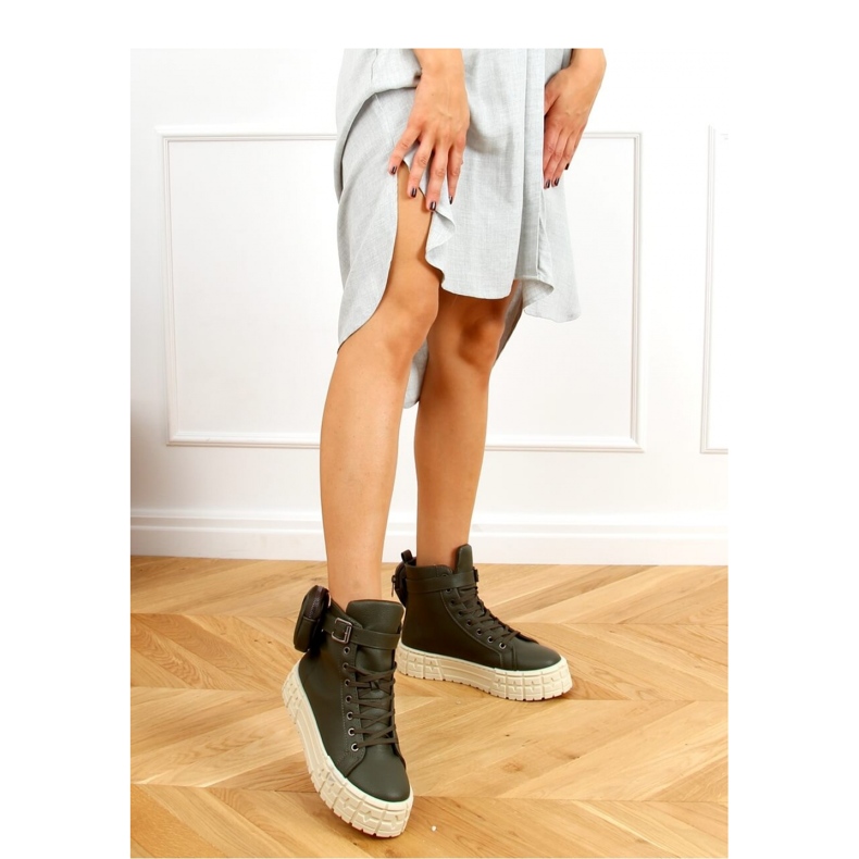 Sneakers alte verdi RE11P Verde - Inello 2