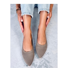 Ballerine in tessuto Kayla Khaki - Inello marrone 2