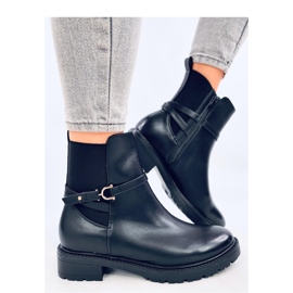 Stivaletti Chelsea classici da donna Royle Nero - Inello 2
