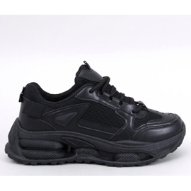 Sneakers da donna Lancasi nere - Inello nero 1