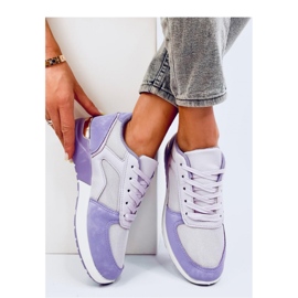 Sneakers da donna viola chiaro 1