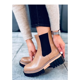 Stivaletti Chelsea da donna Bella LT.KHAKI - Inello marrone 2