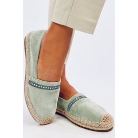 Espadrillas verdi da donna verde 1