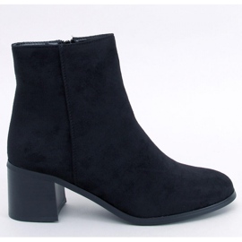Stivaletti classici con tacco alto Annie Black - Inello nero 1