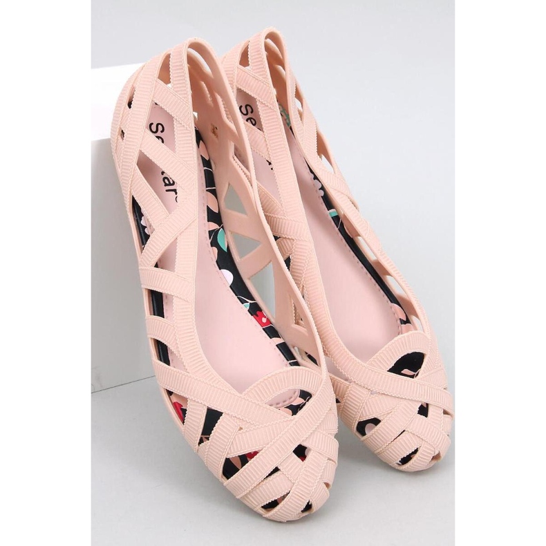 Meliski Chassa Ballerine traforate nude - Inello beige 1