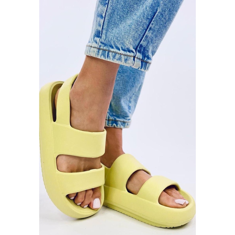 Rickett Sandali in schiuma verde - Inello 2