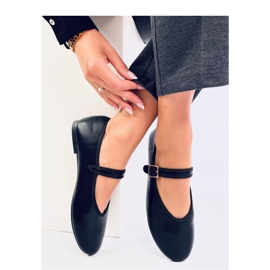 Ballerine con cinturino Nero 1