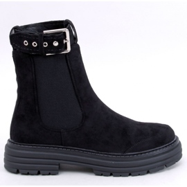 Stivaletti Chelsea da donna Carls Black - Inello nero 1