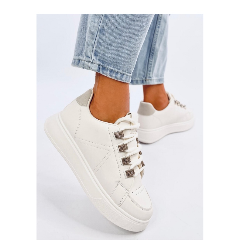 Sadri Sneakers beige con lacci spessi - Inello 2