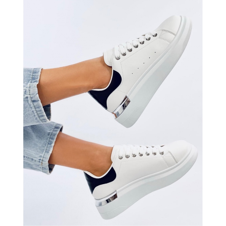 Sneakers nere da donna bianco 1