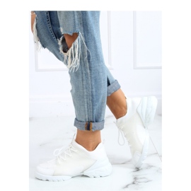 Scarpe sportive da donna bianche bianca 1
