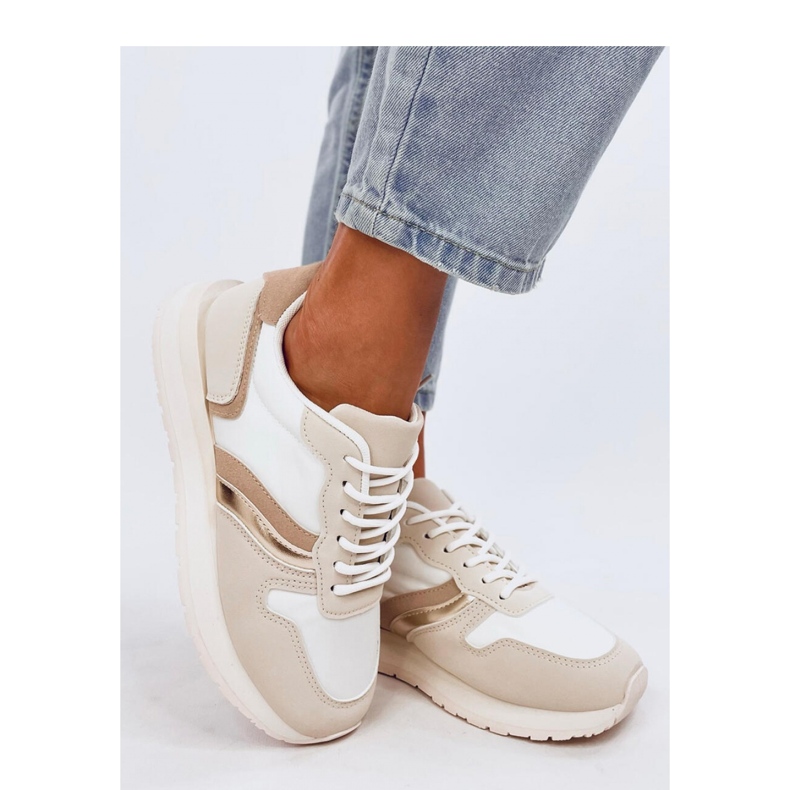 Sneakers da donna Carthy Beige - Inello 2
