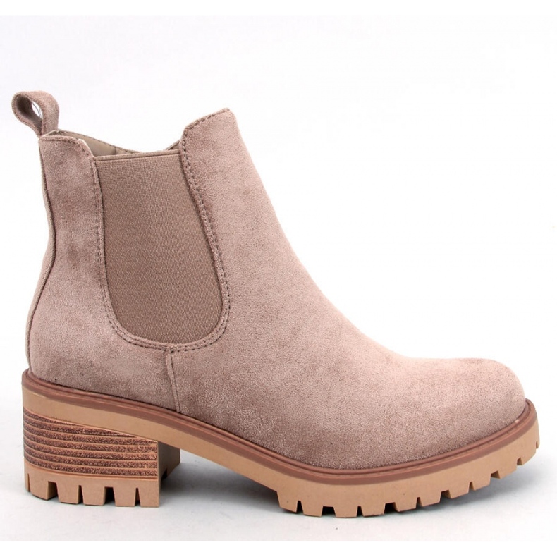 Stivaletti Chelsea Bria Khaki - Inello beige 1