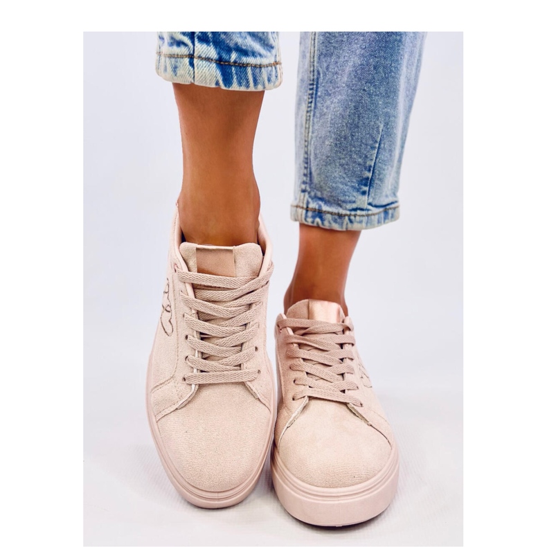 Sneakers pastello da donna Akins Pink - Inello rosa 2