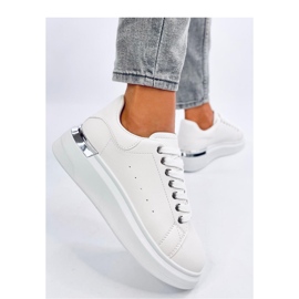 Raclei Sneakers bianche da donna - Inello bianco 1