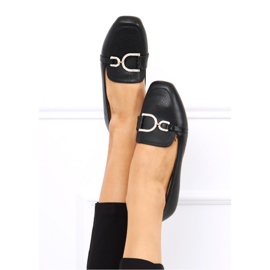 Mocassini da donna Serena Neri - Inello nero 1