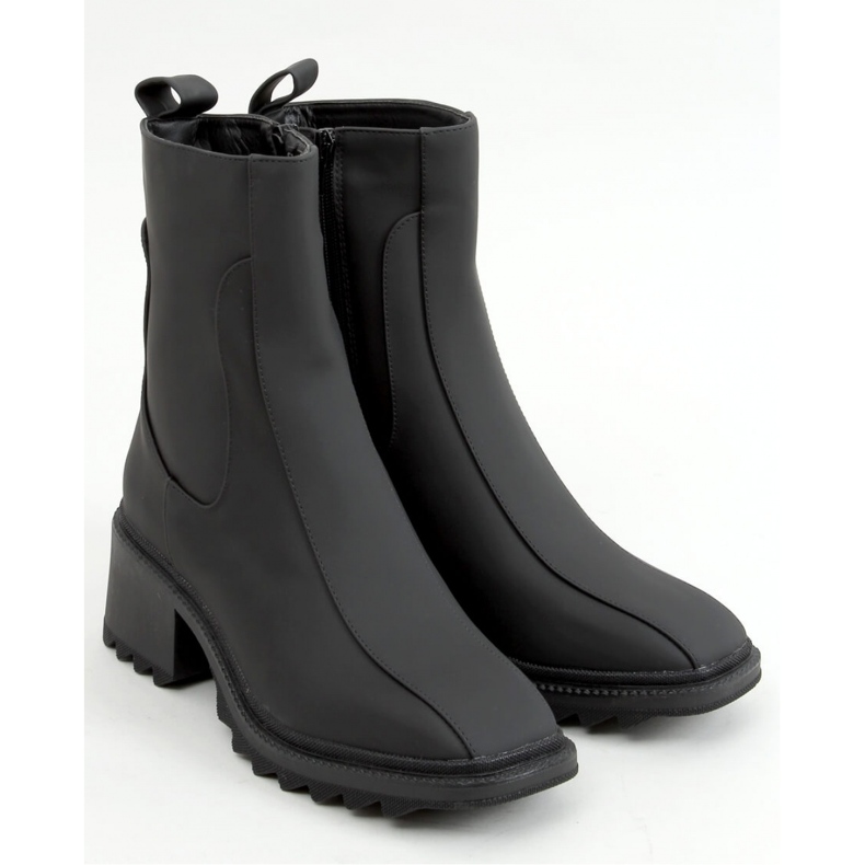 Stivali neri da donna QT33P Nero - Inello 1
