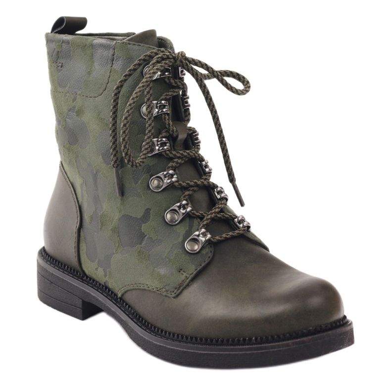 Sergio Leone Scarpe da lavoro mimetiche verdi verde multicolore 1