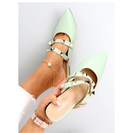 Sandalo infradito da donna Canna Green - Inello verde 2