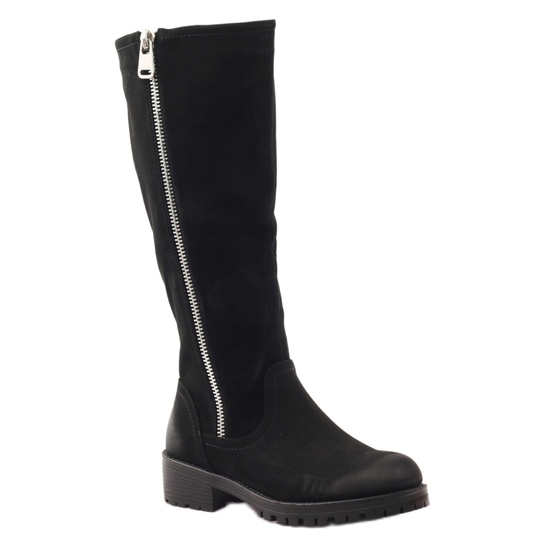 Stivali neri da donna Sergio Leone 0908 nero 1