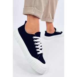 Consen Sneakers nere da donna - Inello nero 1