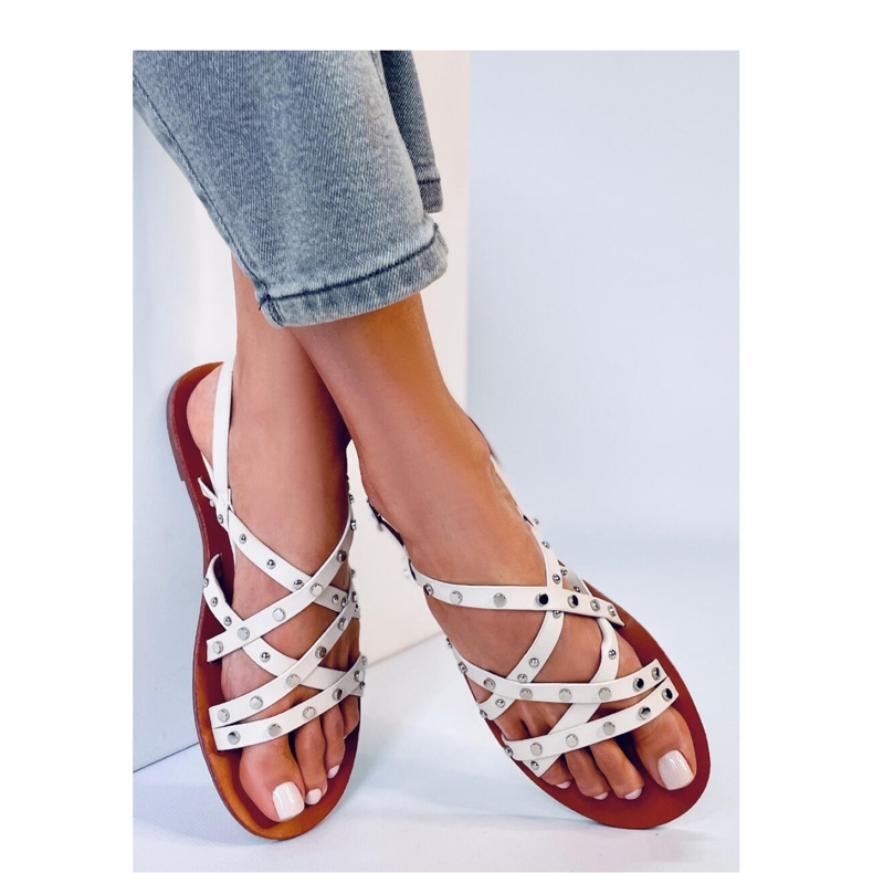 Sandali romani Capris Beige - Inello 1