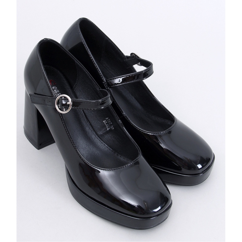 Sorel Décolleté con plateau nere - Inello nero 1