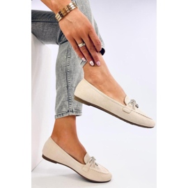 Marsoin Mocassini in camoscio beige - Inello 1