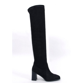 Hemmi Stivali neri con tacco alto - Inello nero 1