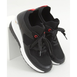 Fenix ​​Sneakers con zeppa nere - Inello nero 1