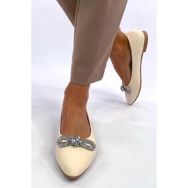 Ballerine con zirconi Duvall Beige - Inello 2