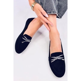 Marsoin Mocassini in camoscio nero - Inello 1