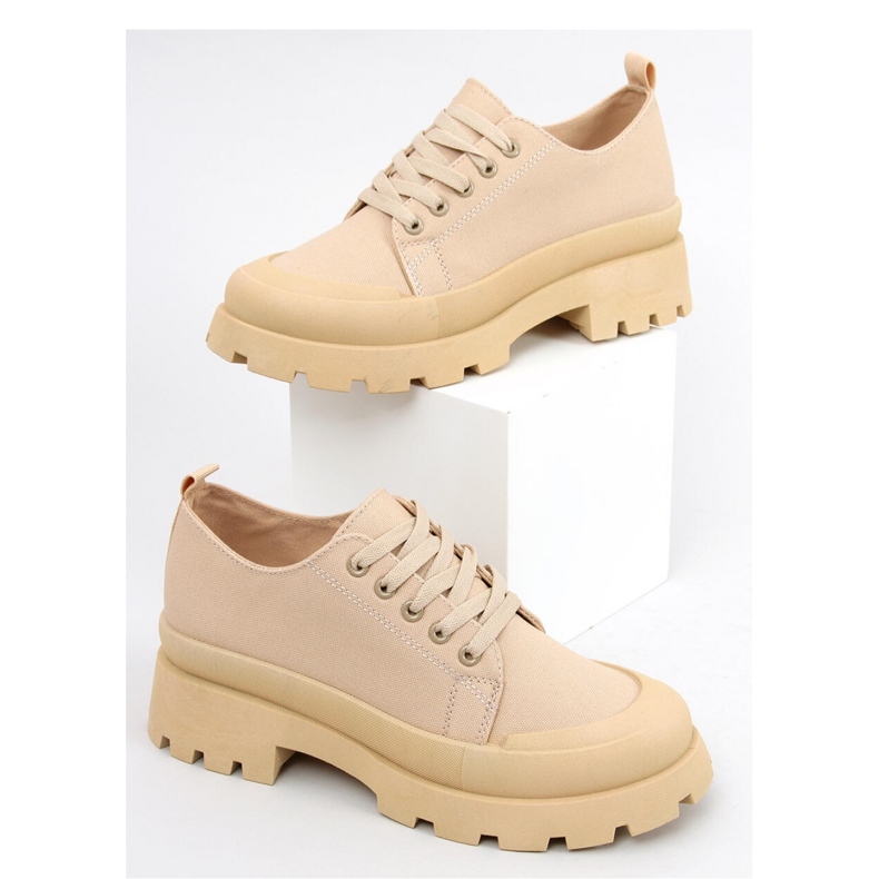Scarpe da ginnastica da trekking Golv Khaki - Inello beige 1