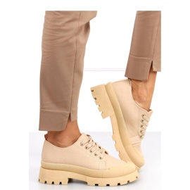 Scarpe da ginnastica da trekking Golv Khaki - Inello beige 2