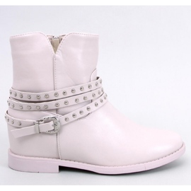 Stivaletti con zeppa Stovall Beige - Inello 1