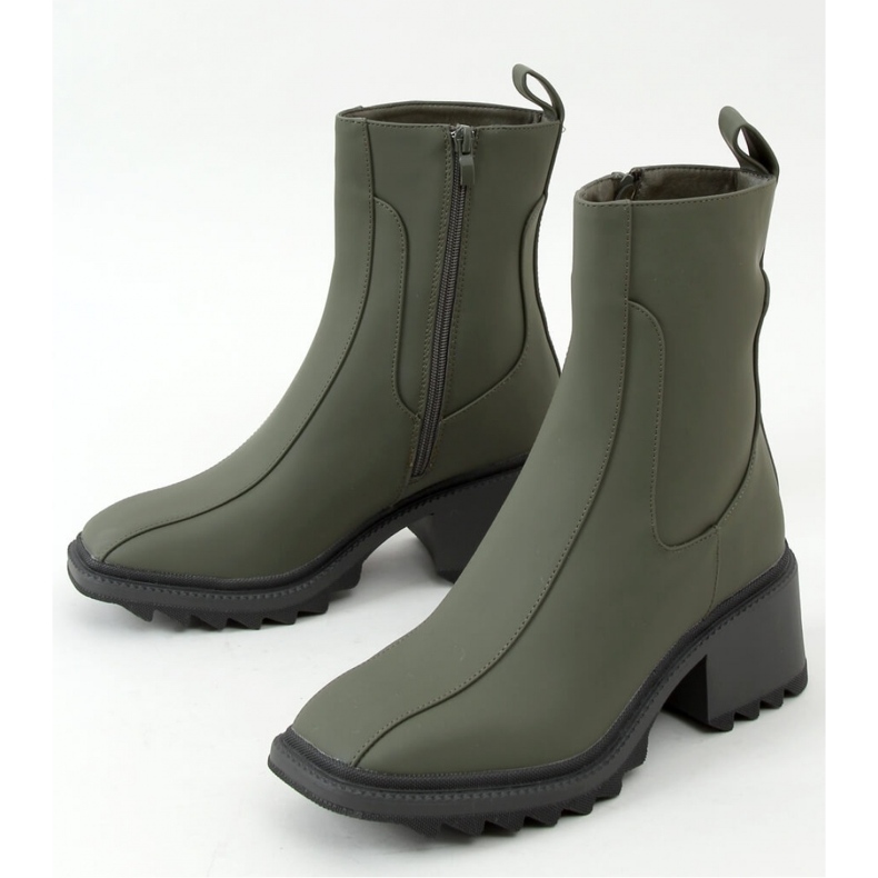 Stivaletti da donna verdi QT33P Verde - Inello 1
