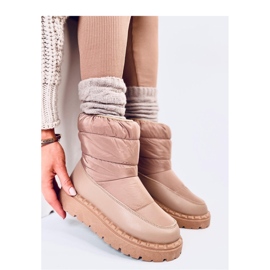 Javier Khaki - Doposci Inello in nylon marrone 1