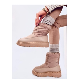 Javier Khaki - Doposci Inello in nylon marrone 2