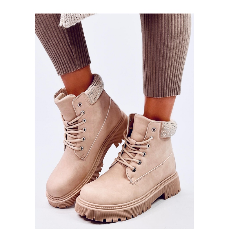 Stivali isolanti da donna Leode Beige - Inello 1