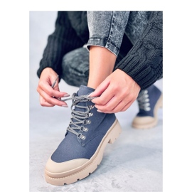 Scarpe da ginnastica da trekking Vander blu - Inello 1