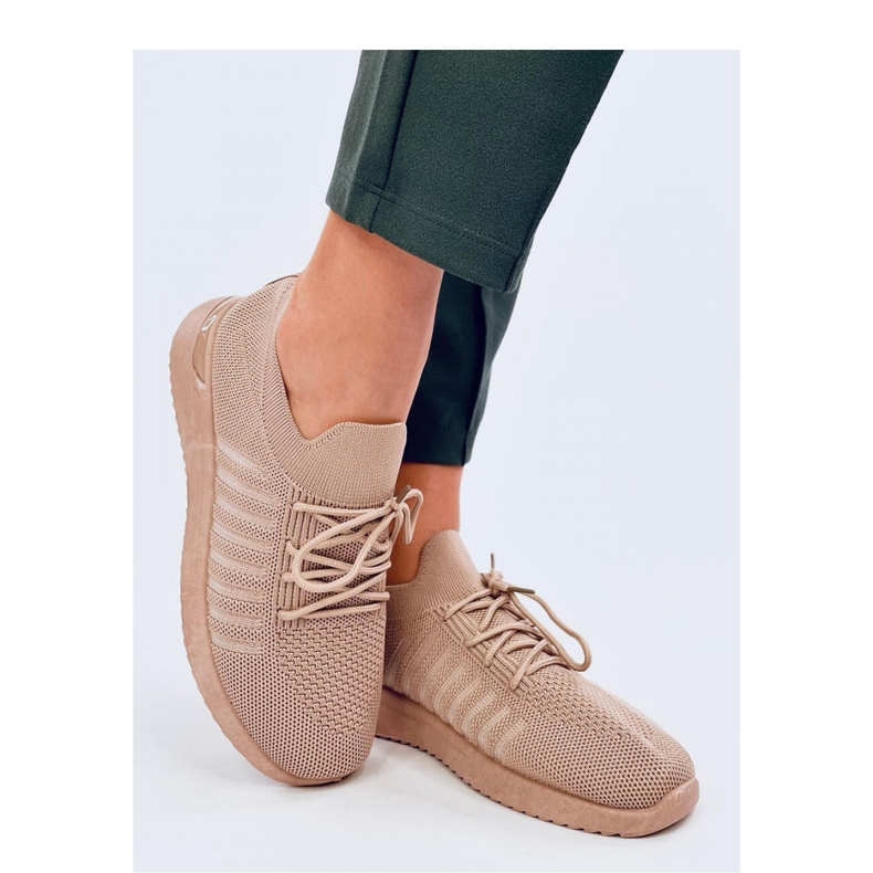 Scarpe sportive a calzino Sharpe Khaki - Inello marrone 1