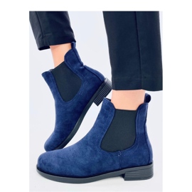 Stivaletti Chelsea in camoscio e gomma Terra Navy - Inello 1